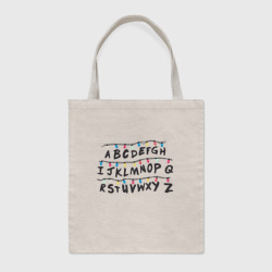 Шоппер BioNature Stranger things alphabet