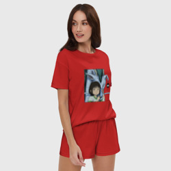 Женская пижама с шортиками хлопок Haku & Sen - фото 2