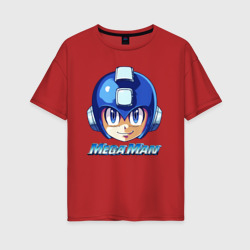 Женская футболка хлопок Oversize Mega Man - Rockman