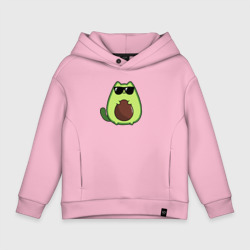 Детское худи Oversize хлопок Avo cat o в очках