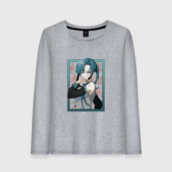 Женский лонгслив хлопок Hatsune Miku Drain