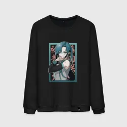 Мужской свитшот хлопок Hatsune Miku Drain