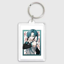 Брелок прямоугольный 35*50 Hatsune Miku Drain