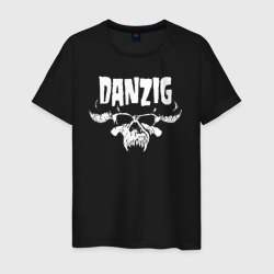 Мужская футболка хлопок Danzig skull