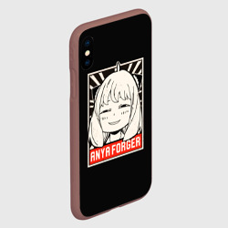 Чехол для iPhone XS Max матовый Аня Форджер Семья Шпиона - фото 2