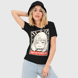 Женская футболка 3D Slim Аня Форджер Семья Шпиона - фото 2