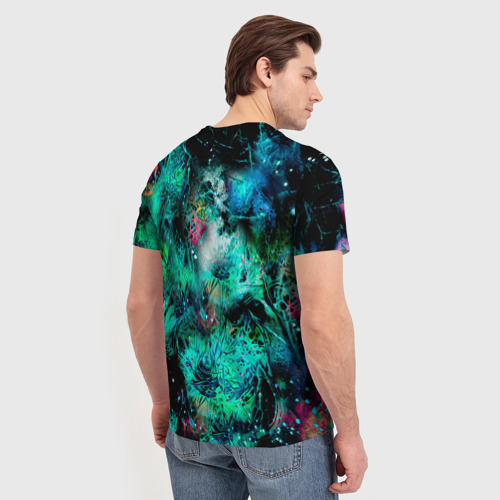 Мужская футболка 3D с принтом Revelation Moon, вид сзади #2