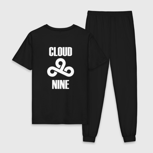 Мужская пижама хлопок Cloud9 Summer X 2022-23, цвет черный - фото 2