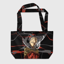 Пляжная сумка 3D Сайтама-человек удара