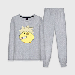 Женская пижама с лонгсливом хлопок Опасный Бакуго My Hero Academia