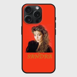 Чехол силиконовый для Apple iPhone 15 Pro Мax матовый Звёзды 80-х Sandra