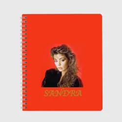 Тетрадь Звёзды 80-х Sandra