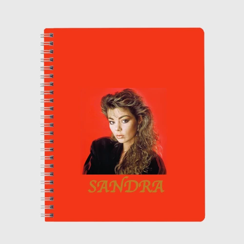 Тетрадь Звёзды 80-х Sandra