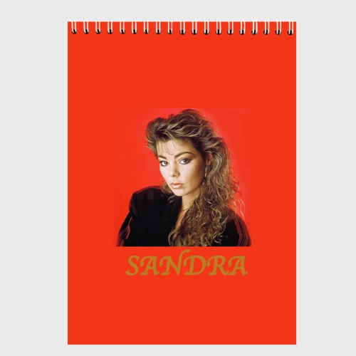 Скетчбук Звёзды 80-х Sandra