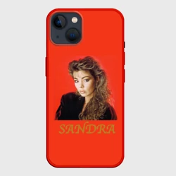 Чехол для iPhone 14 Звёзды 80-х Sandra