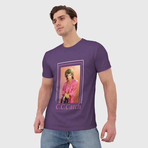 Мужская футболка 3D Звёзды 80-х CC Catch, цвет 3D печать - фото 3