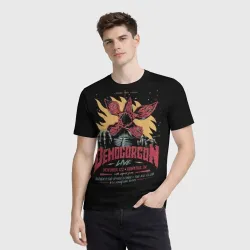 Мужская футболка 3D Stranger Things Demogorgon - фото 2