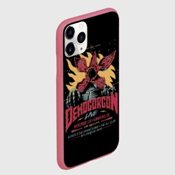 Чехол для iPhone 11 Pro матовый Stranger Things Demogorgon - фото 2