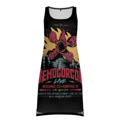 Платье-майка 3D Stranger Things Demogorgon