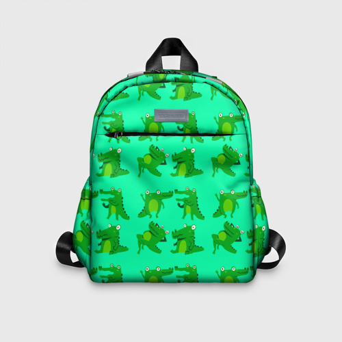Детский рюкзак 3D Funny crocodiles
