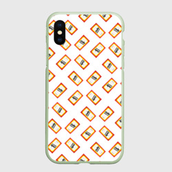Чехол для iPhone XS Max матовый Пищевая сода