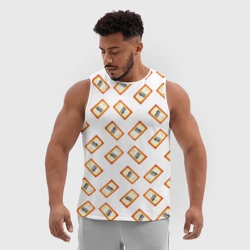 Мужская спортивная майка 3D Пищевая сода - фото 2