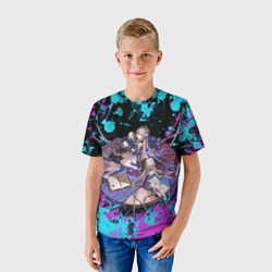 Детская футболка 3D Грета Honkai star rail - фото 2