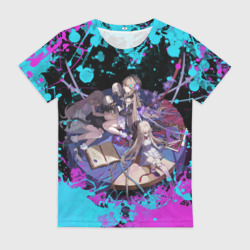 Женская футболка 3D Грета Honkai star rail