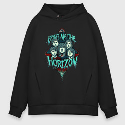 Мужское худи Oversize хлопок Bring Me the Horizon, постер