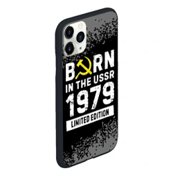 Чехол для iPhone 11 Pro Max матовый Born In The USSR 1979 year Limited Edition - фото 2