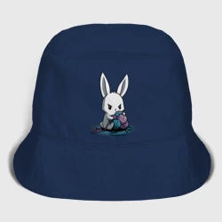 Детская панама хлопок Зайчонок обнял клубки The bunny hugged the balls