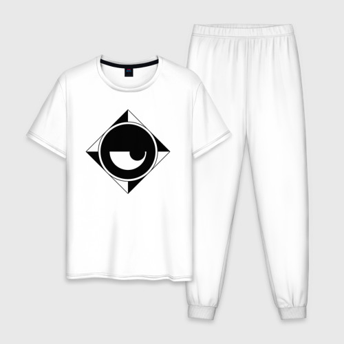 Мужская пижама хлопок с принтом Spy x Family | Logo, вид спереди #2