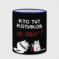 Кружка с полной запечаткой Кто тут котиков не любит