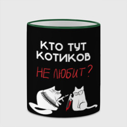 Кружка с полной запечаткой Кто тут котиков не любит - фото 2