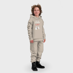 Детский костюм хлопок Oversize Кто тут котиков не любит? - фото 2