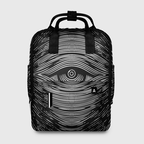 Женский рюкзак 3D Око и магнитные волны