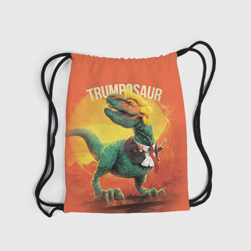 Рюкзак-мешок 3D Дональд Трамп. Трампозавр - фото 6