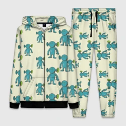 Женский костюм 3D Милые зеленые человечки