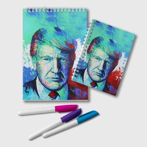 Блокнот Дональд Трамп арт