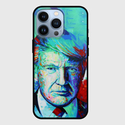 Чехол для iPhone 13 Pro Дональд Трамп арт