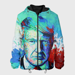 Мужская куртка 3D Дональд Трамп арт