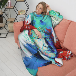 Плед с рукавами Дональд Трамп арт - фото 2