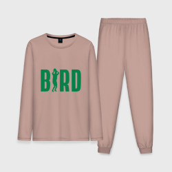 Мужская пижама с лонгсливом хлопок Bird - Boston