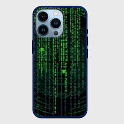 Чехол iPhone 14 Pro Бинарная матрица