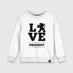 Детский свитшот хлопок Peugeot Love Classic