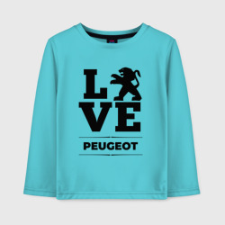 Детский лонгслив хлопок Peugeot Love Classic