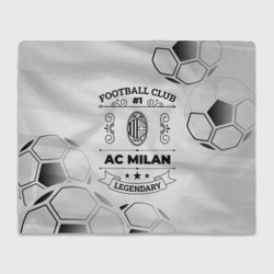 Плед 3D AC Milan Football Club Number 1 Legendary