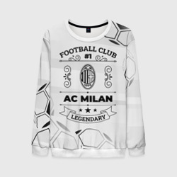 Мужской свитшот 3D AC Milan Football Club Number 1 Legendary