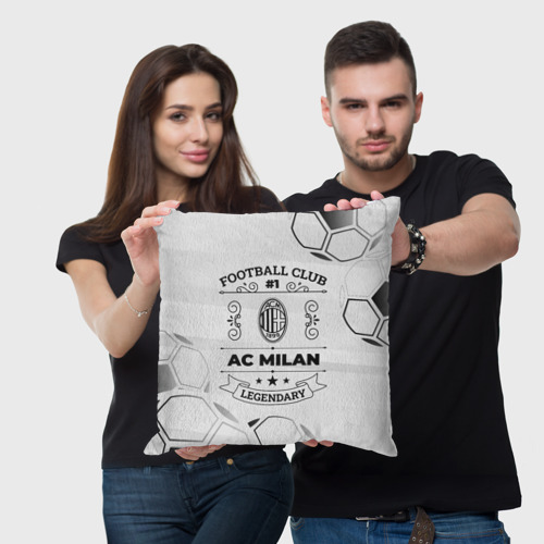 Подушка 3D AC Milan Football Club Number 1 Legendary - фото 3