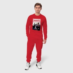 Мужской костюм хлопок Рок-группа Oasis - фото 2
